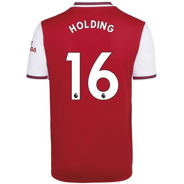 Camiseta Arsenal NO.16 Holding Primera equipación 2019-2020 Rojo